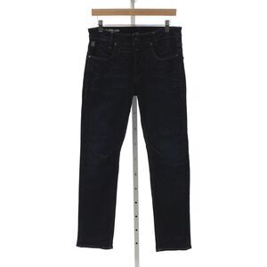 Raw Mens Straight Blue Jeans Button Mid Rise Cotton Inseam 32 Size 31